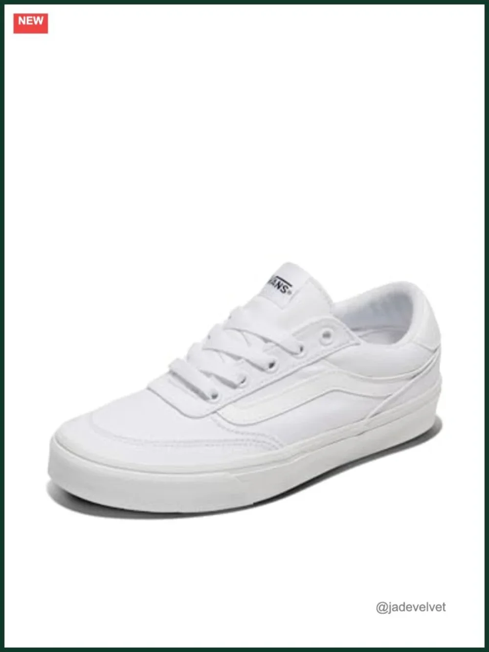 Vans Brooklyn Low Top Canvas Sneakers Womens Skate Shoes
